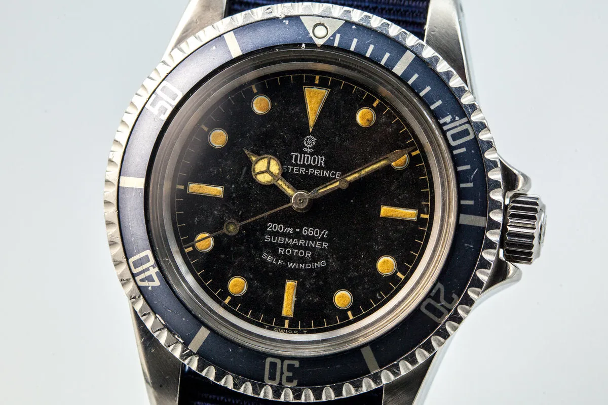 1964 Tudor Submariner 7928 Chapter Ring Dial