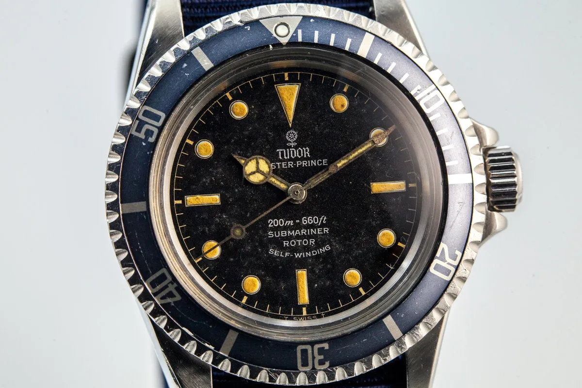 1964 Tudor Submariner 7928 Chapter Ring Dial