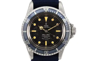 1964 Tudor Submariner 7928 Chapter Ring Dial