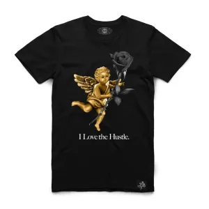 AJ1RH I LOVE HUSTLE TEE BLACK