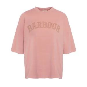 Barbour Elisha Ladies T-Shirt - Mahogany Rose