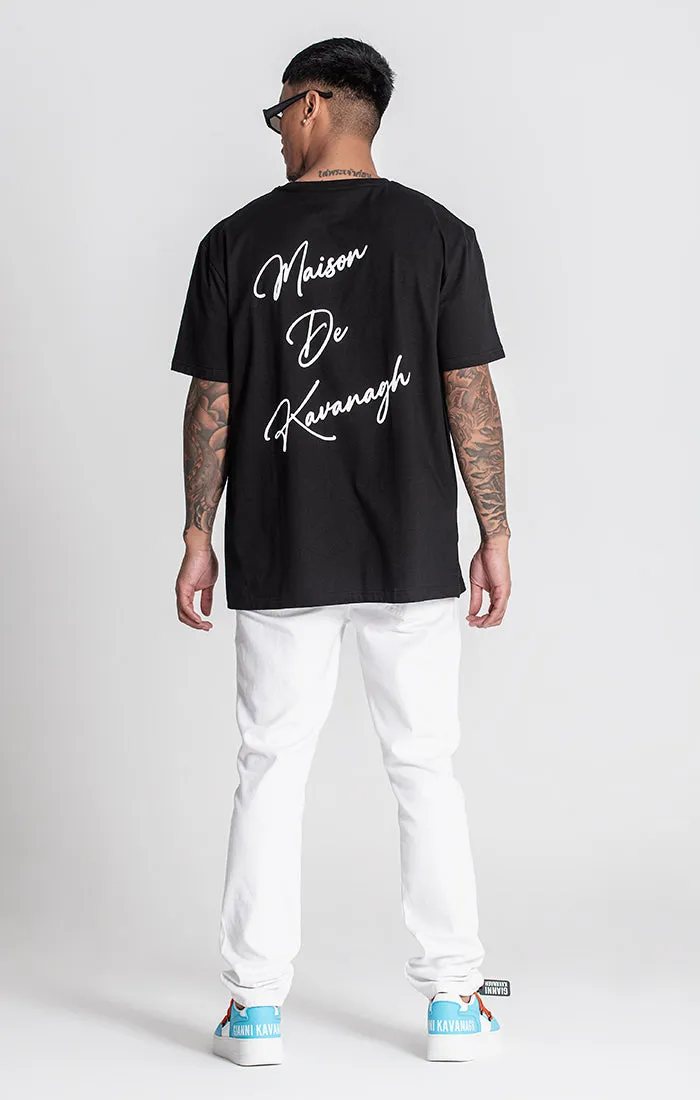 Black Maison Oversized Tee