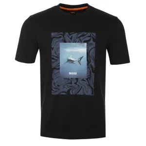 BOSS Te Tucan T Shirt in Black