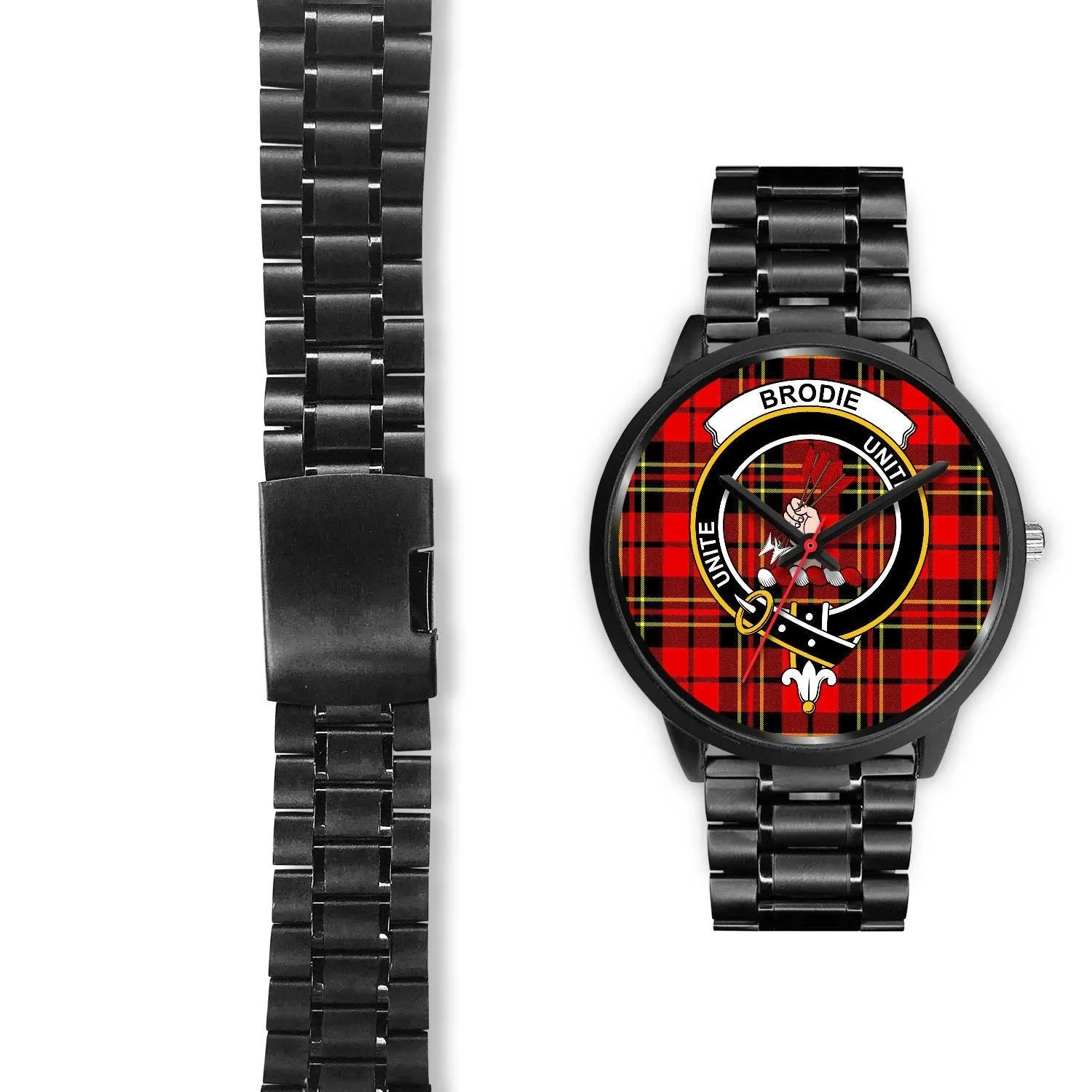 Brodie Modern Clan Badge Tartan Black Watch