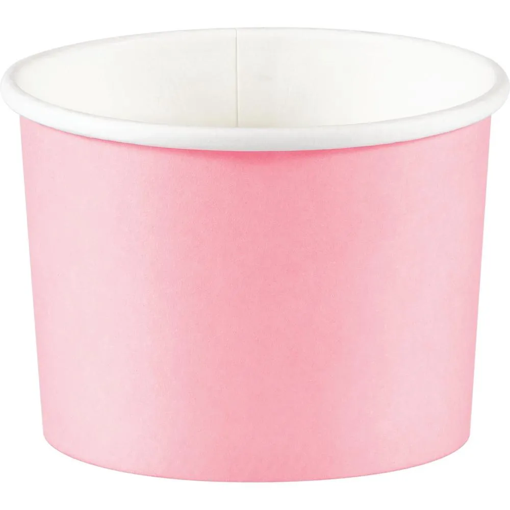 Bulk Classic Pink Paper Treat Cups (96 per Case)