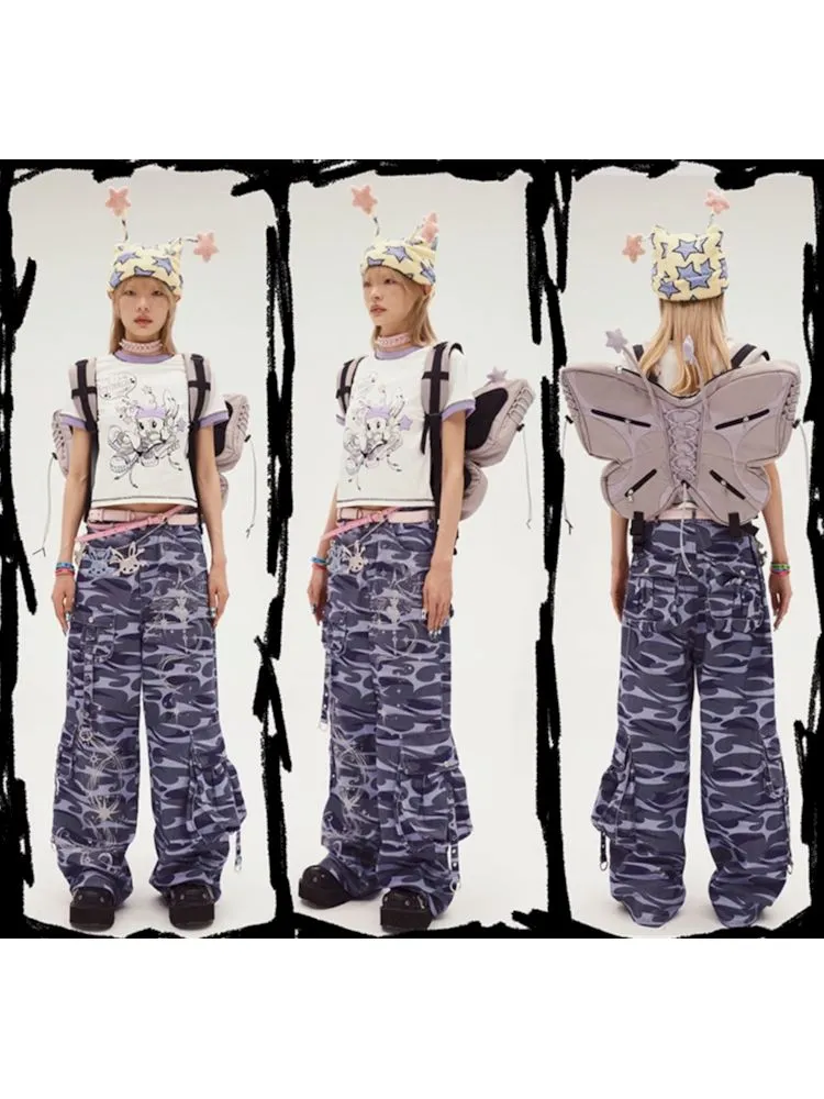 Bunny Elf Printed t-shirt【s0000008214】