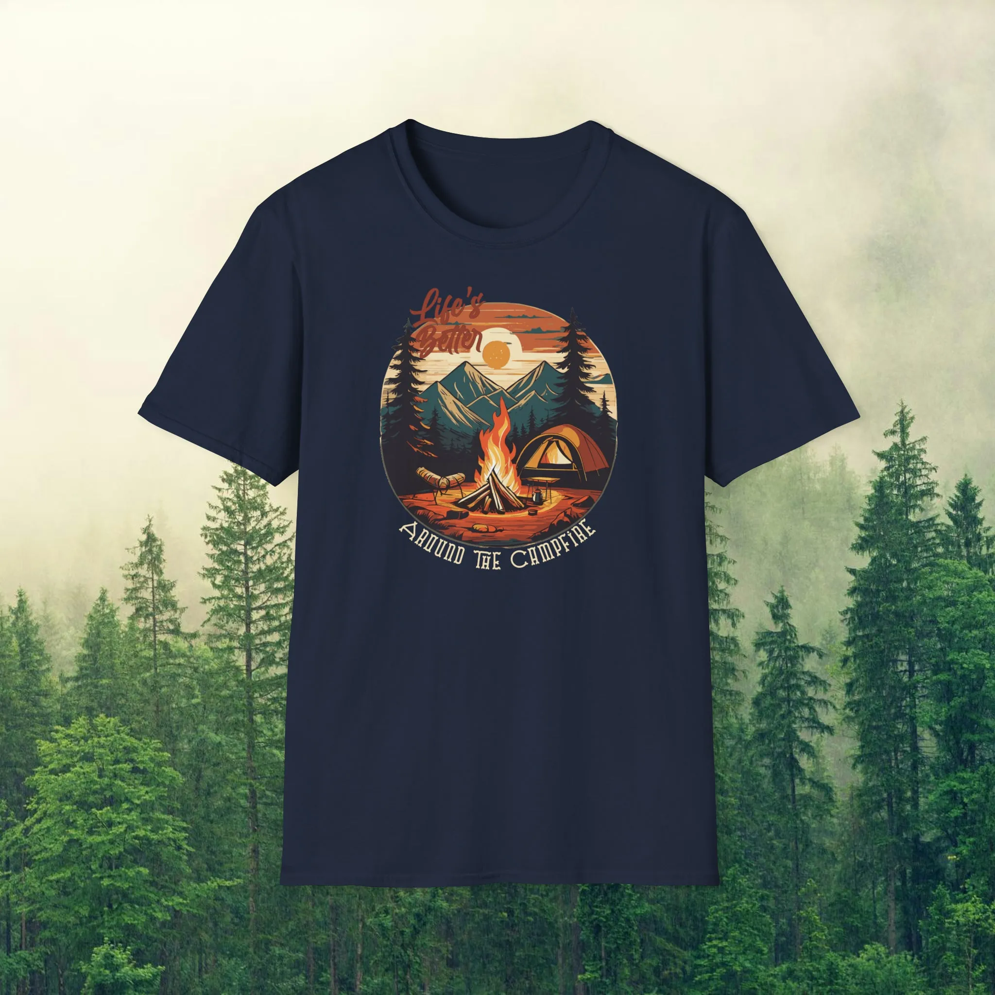 Campfire Life - Sasquatchin' Adventure Tee