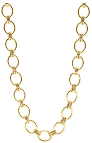 Cleopatra Grande Link Necklace - Gold