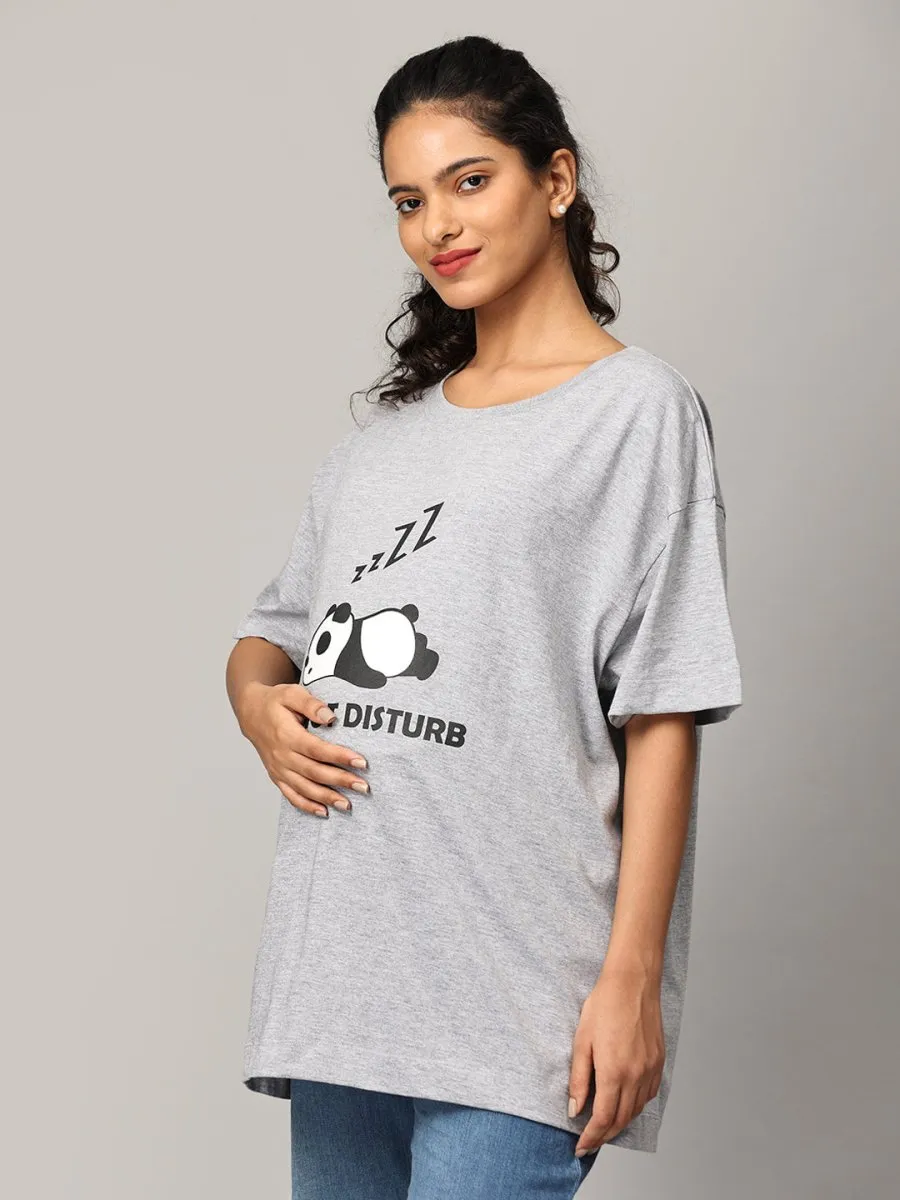 Do not Disturb Oversized Mumma T shirt