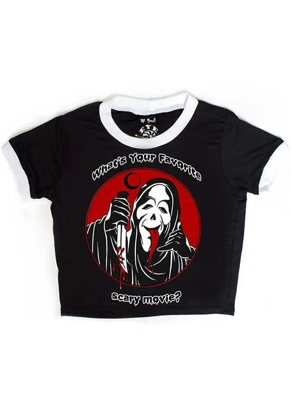 Fave Scary Movie | RINGER T-SHIRT