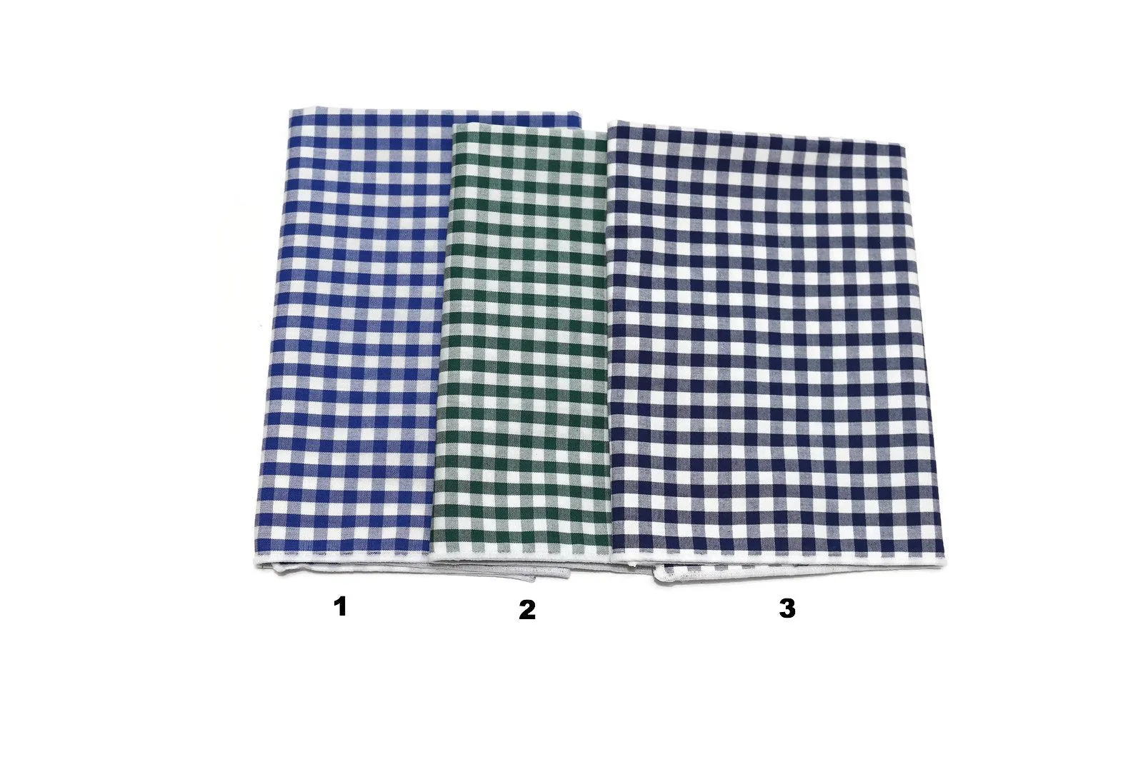 Gingham Check Pocket Square (Mens)