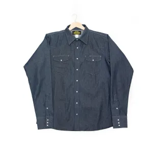 Premium American-Made Heavyweight Denim Work Shirt