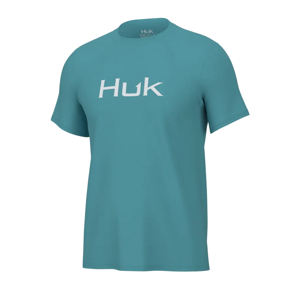 Huk Mens Logo Short Sleeve T-Shirt