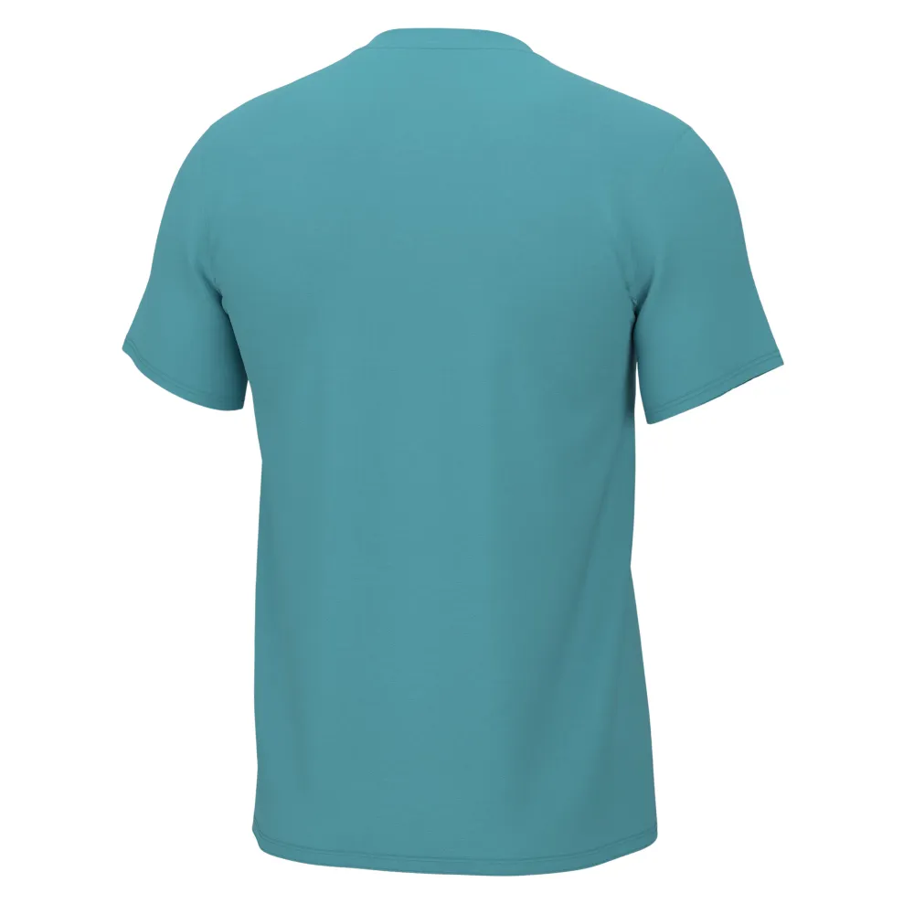 Huk Mens Logo Short Sleeve T-Shirt