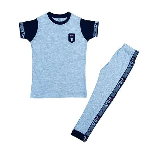 Kids Classic Assorted Unisex Night Suit (Short Sleeves)