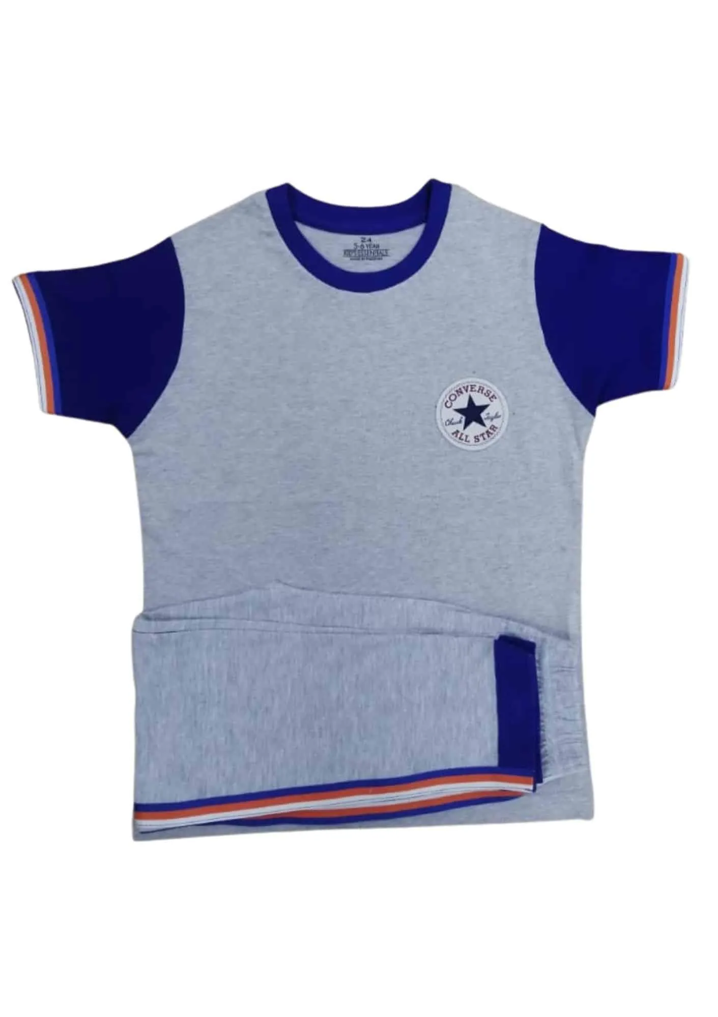 Kids Classic Assorted Unisex Night Suit (Short Sleeves)