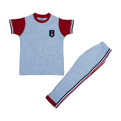 Kids Classic Assorted Unisex Night Suit (Short Sleeves)