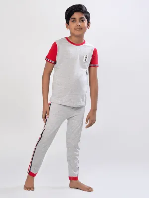 Kids Classic Assorted Unisex Night Suit (Short Sleeves)