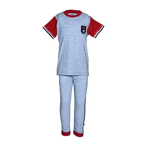 Kids Classic Assorted Unisex Night Suit (Short Sleeves)