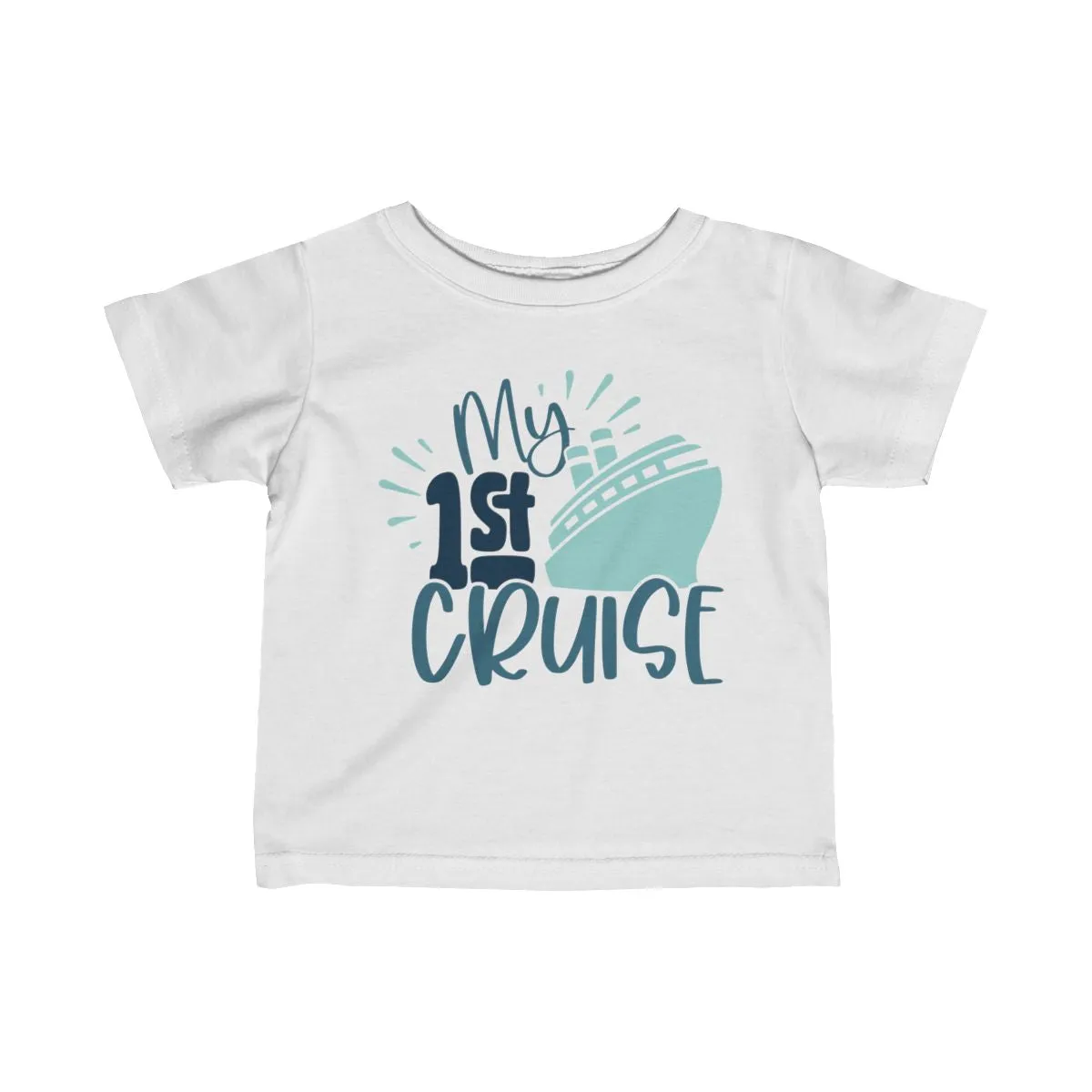 My 1st Cruise Infant Fine Jersey Bodysuit/Infant Fine Jersey Tee/Unisex Jersey Short Sleeve Tee/Unisex Heavy Blend™ Hooded Sweatshirt