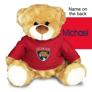 Personalized Florida Panthers 10" Plush Bear