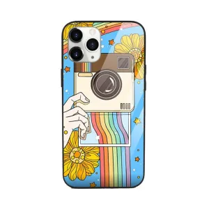 Pop Art Glass Phone Cover #119