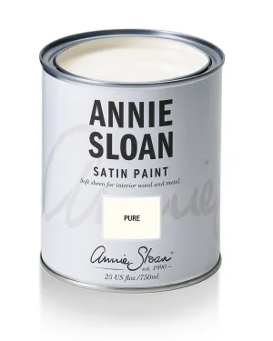 Pure White Satin Paint