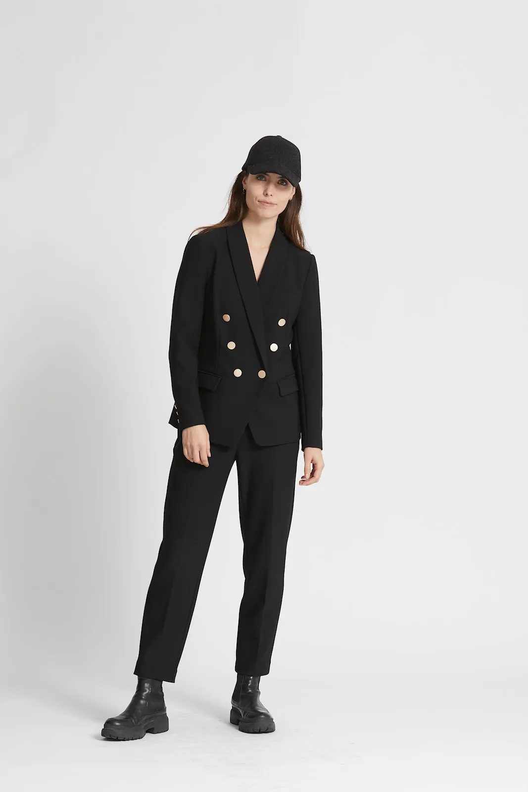 Rue De Femme Black Elouise Blazer