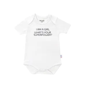 Short Sleeve Bodysuit | I Am a Girl