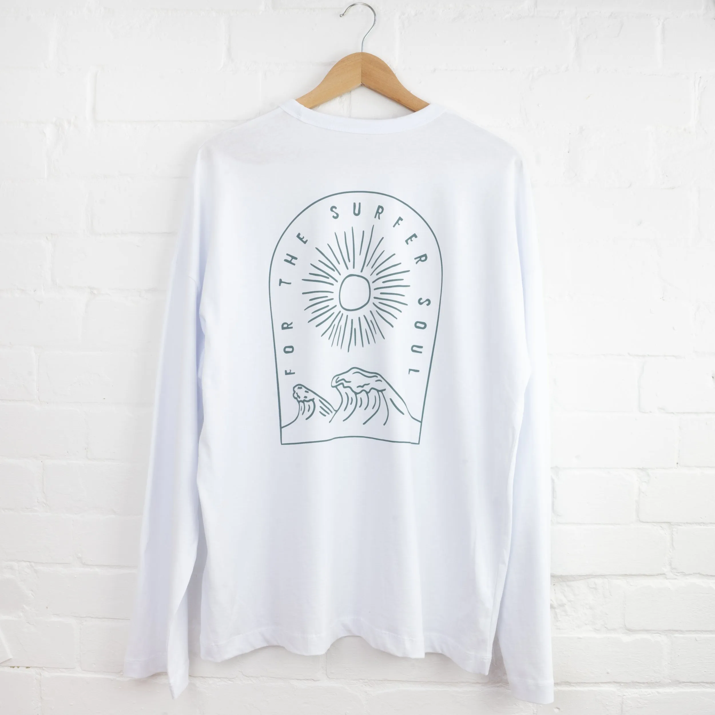 Surfer Soul Long Sleeve Organic T-Shirt