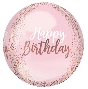 Sweet 16 Happy Birthday Orbz Balloon | 1ct