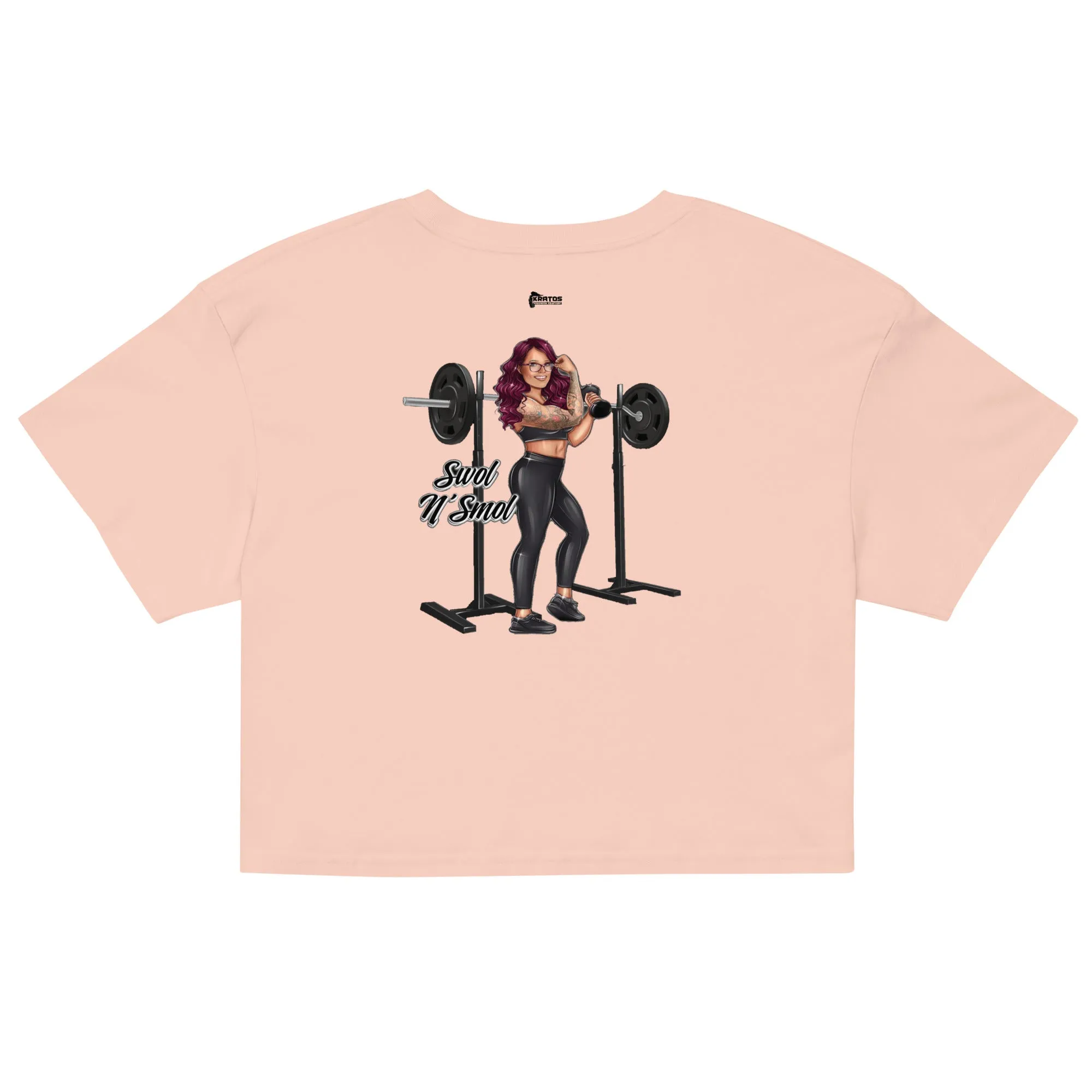 Swolnsmol Women’s crop top