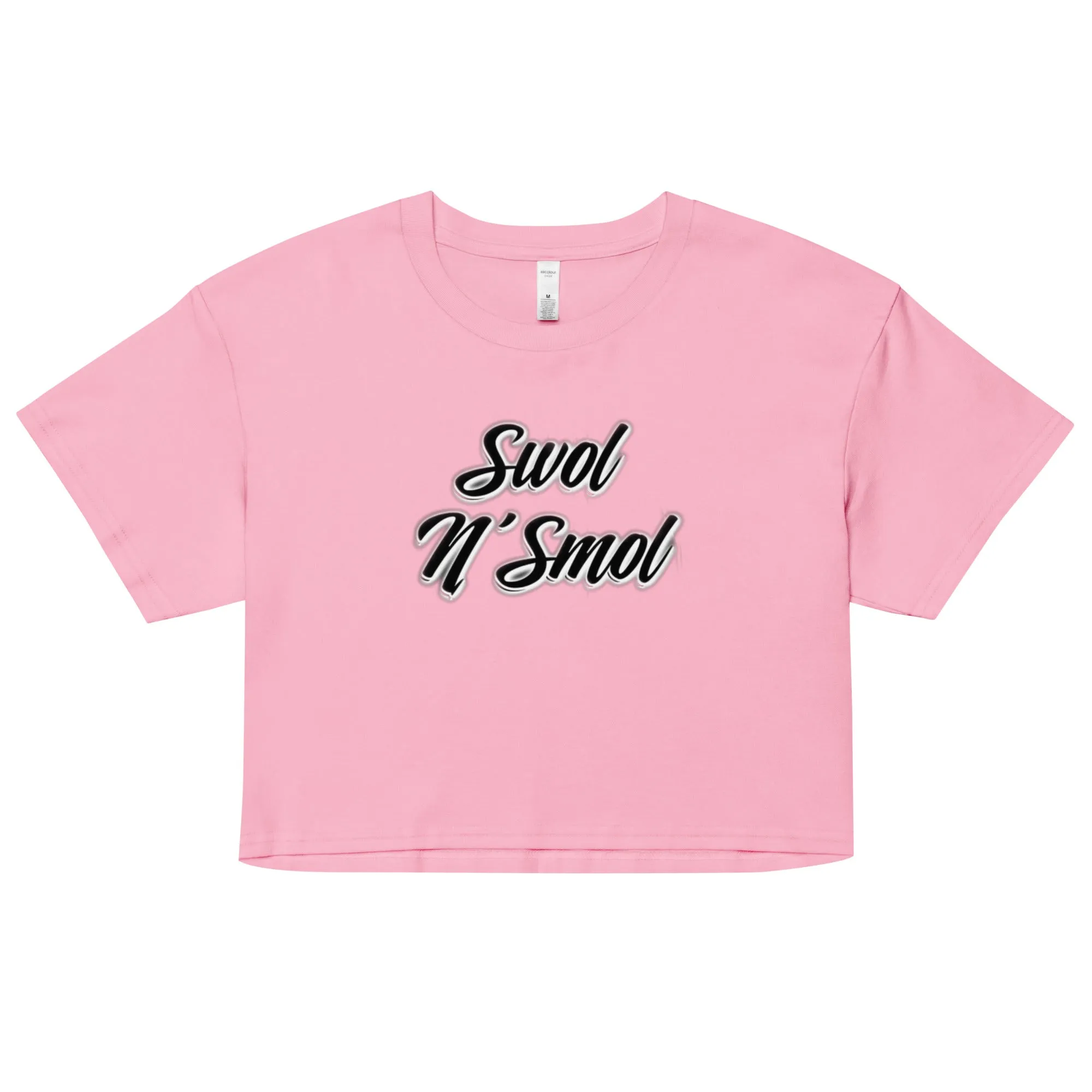 Swolnsmol Women’s crop top