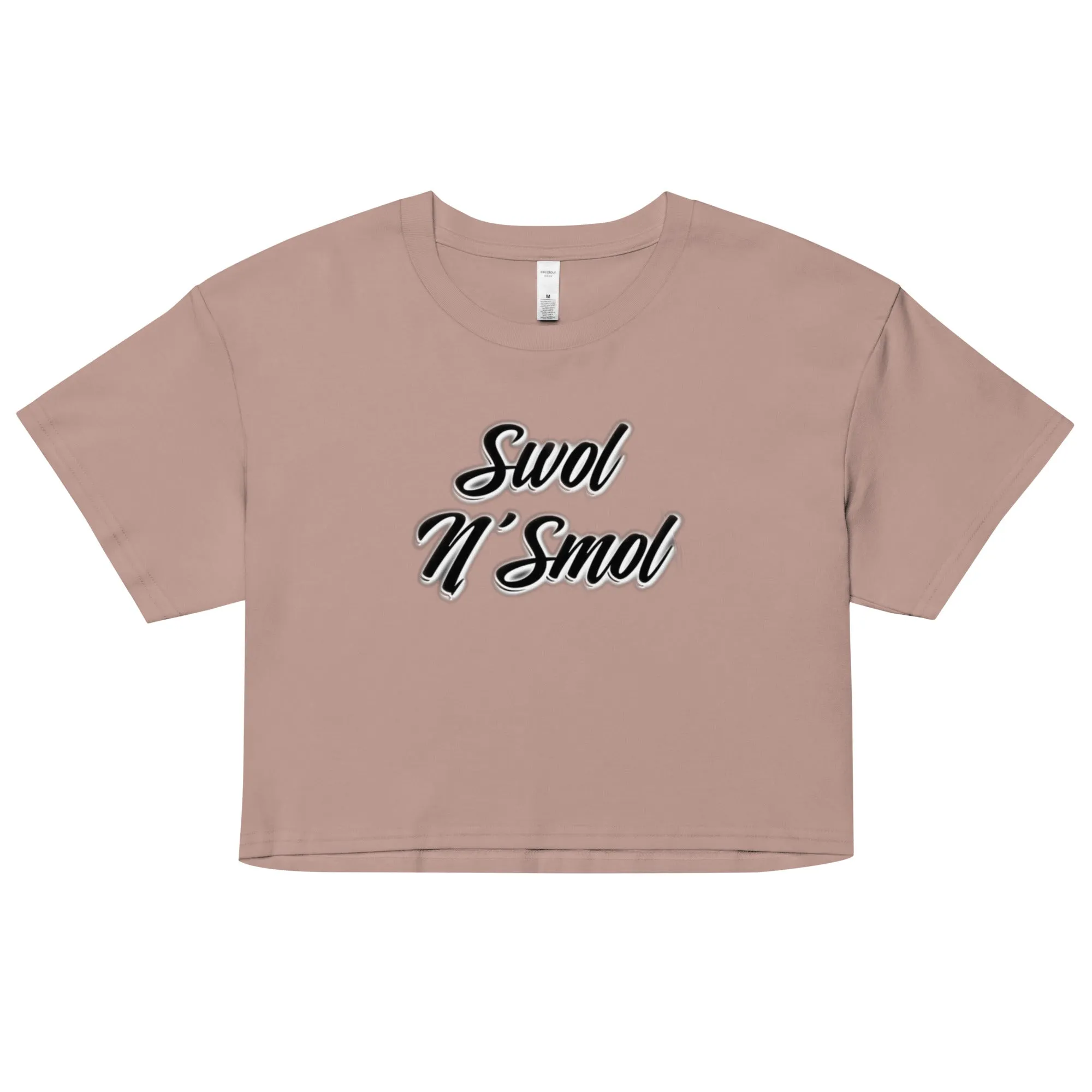 Swolnsmol Women’s crop top