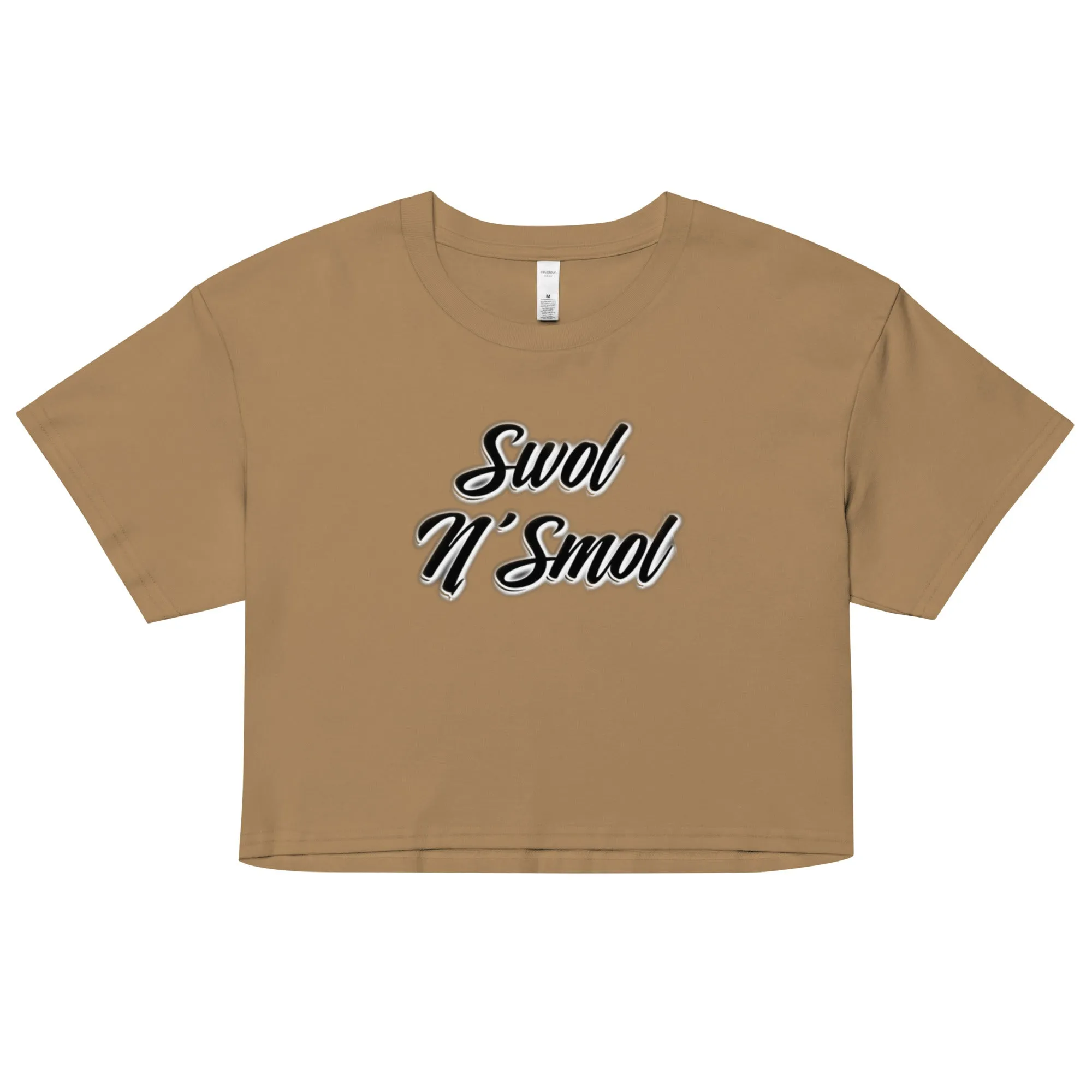 Swolnsmol Women’s crop top