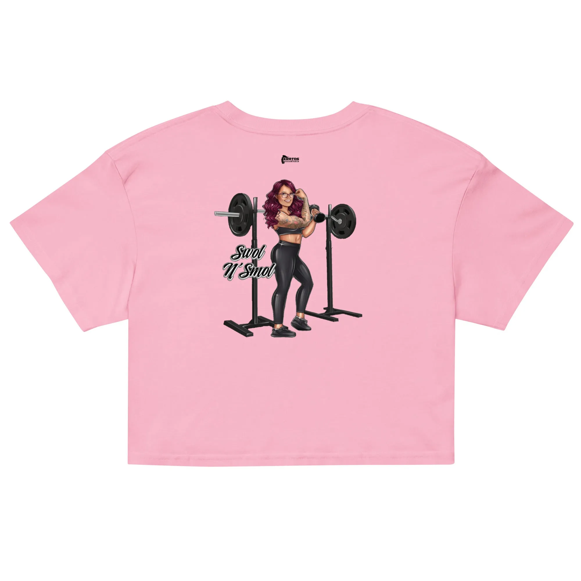 Swolnsmol Women’s crop top