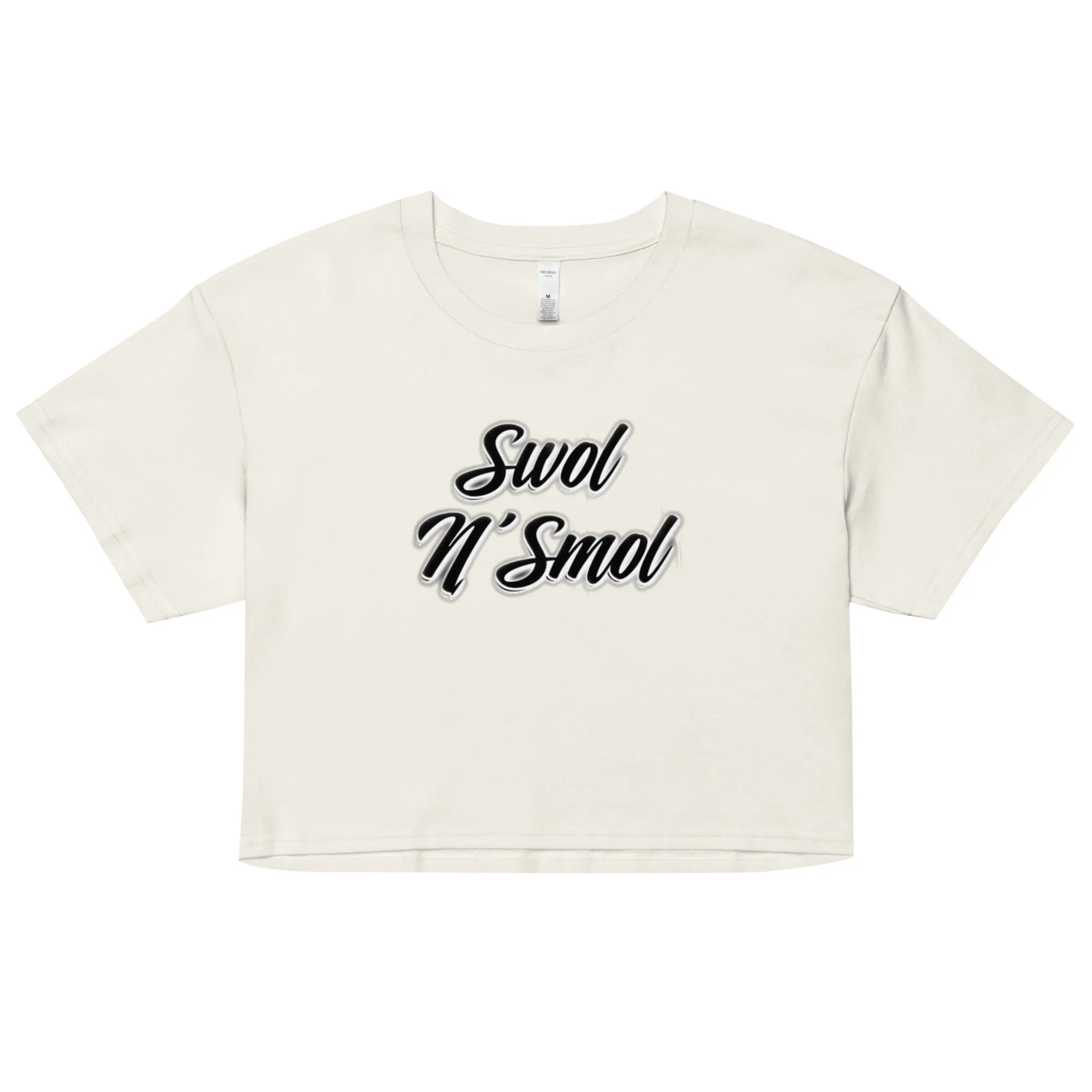 Swolnsmol Women’s crop top