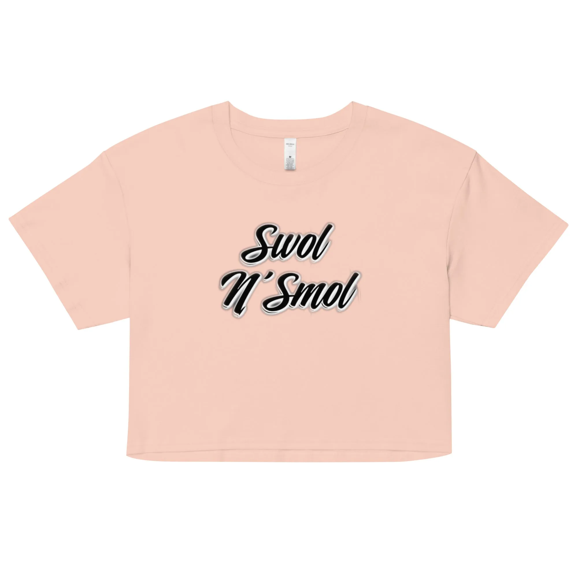 Swolnsmol Women’s crop top