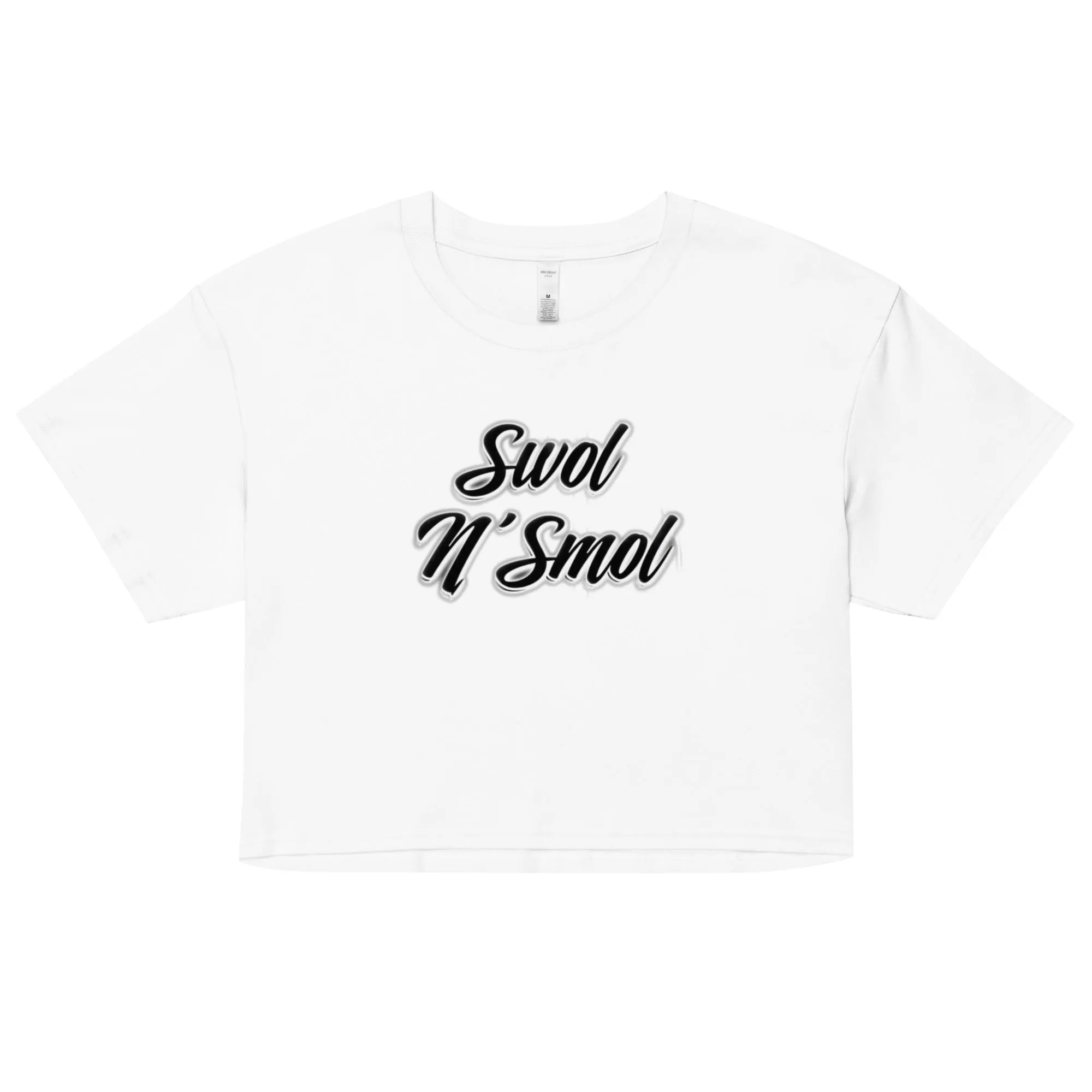 Swolnsmol Women’s crop top