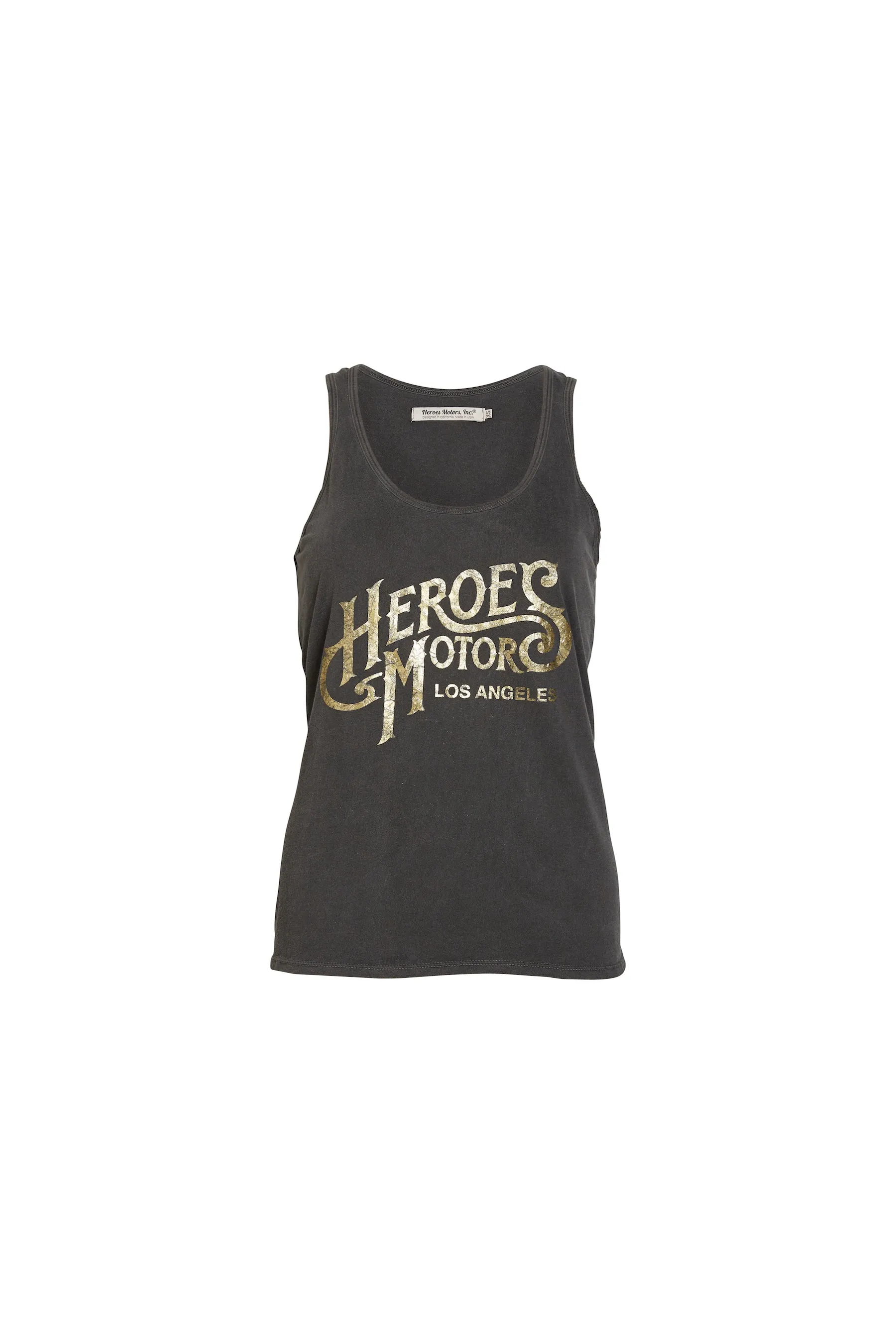 Tank Top "Heroes Motors" Gold