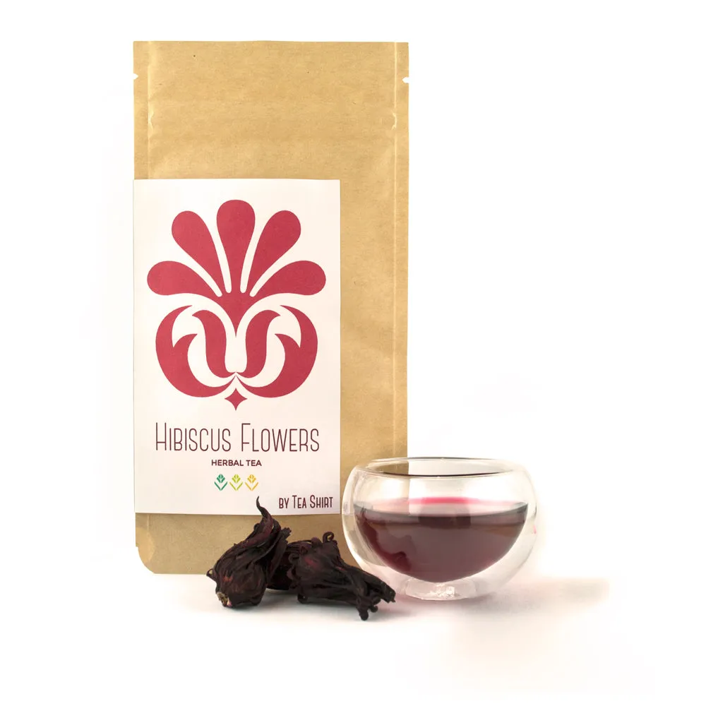 Whole Hibiscus Flowers - Loose Herbal Tea